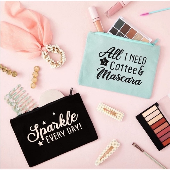 Cute Canvas Makeup Bag - Picture 1 of 8